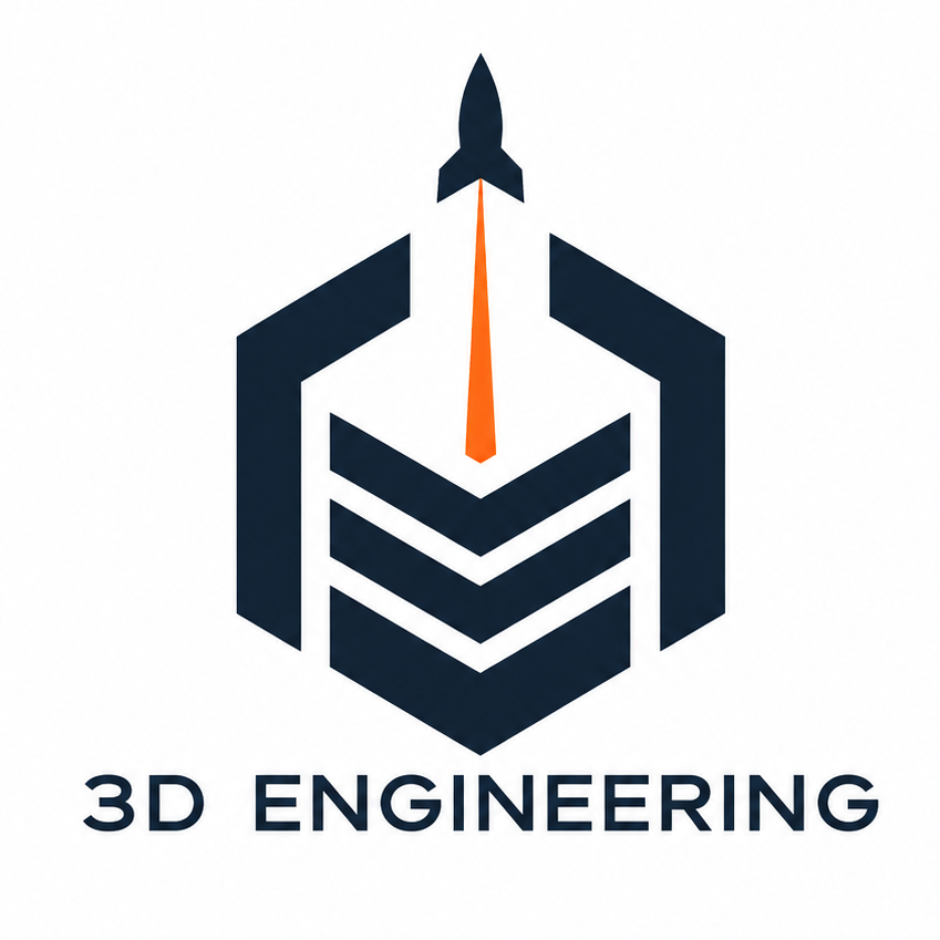 3D Engineering logo